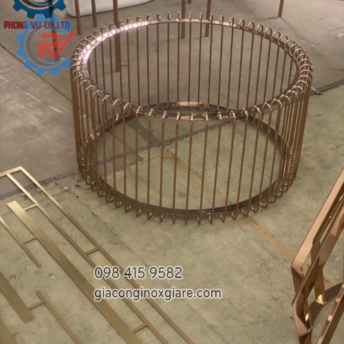 Nhận gia công sản xuất inox mạ PVD theo yêu cầu 