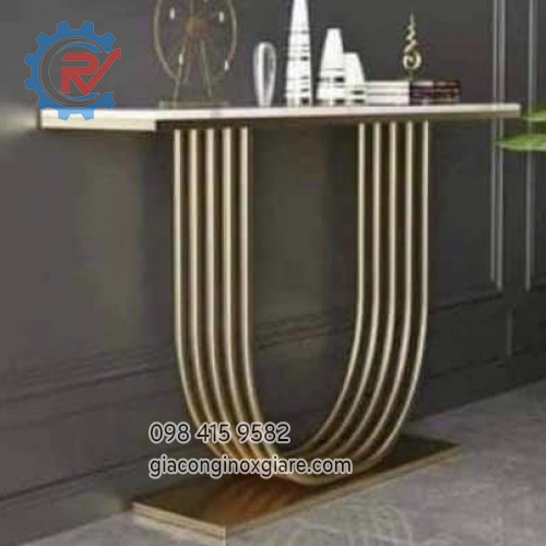 Bàn Console trang trí chân chữ U