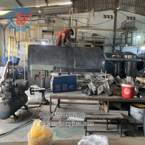 Đơn vị chuyên gia công bồn bể công nghiệp theo yêu cầu 