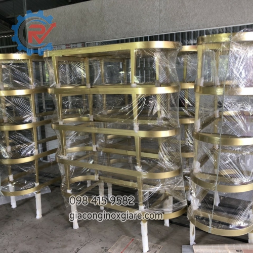 Đơn vị gia công chân bàn, chân ghế inox mạ PVD theo yêu cầu