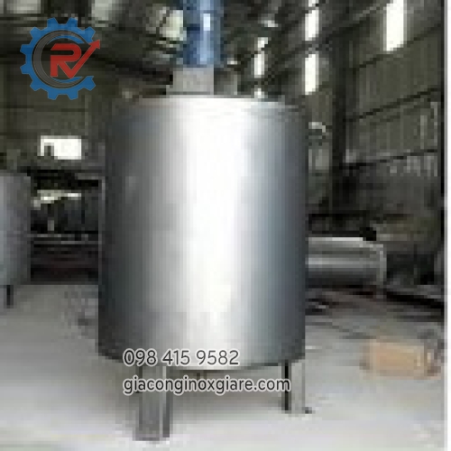 Bồn khuấy trộn gia nhiệt công nghiệp theo yêu cầu 