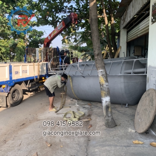 Nhận gia công bồn chứa công nghiệp SLL