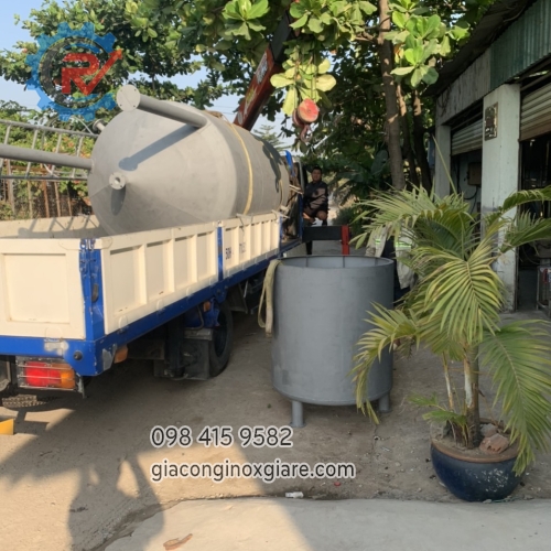 Nhận gia công bồn chứa công nghiệp SLL