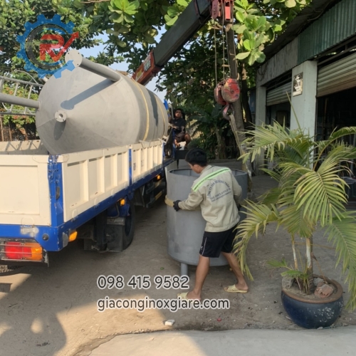 Nhận gia công bồn chứa công nghiệp SLL
