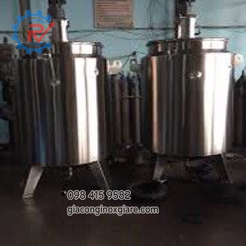 Gia công chế  bồn theo yêu cầu của bản thiết kế 