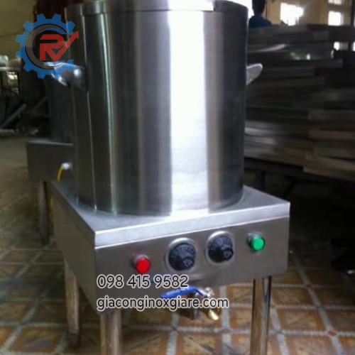 Nồi inox nấu phở, nấu cháo bằng điện.