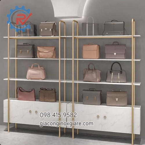 Kệ trưng bày sản phẩm shop  có ngăn kéo