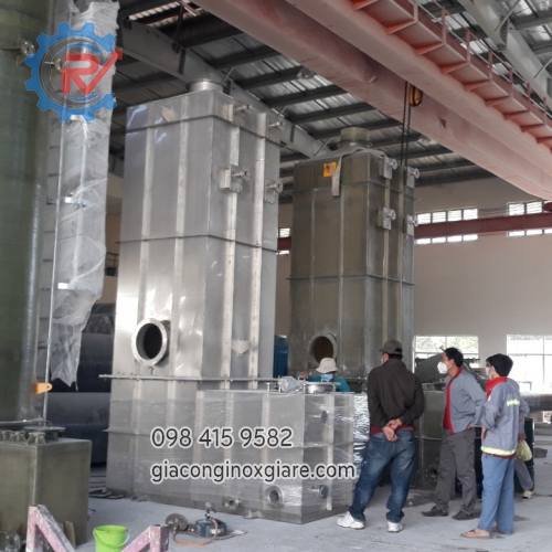 Bồn lọc áp lực xử lý nước thải công nghiệp