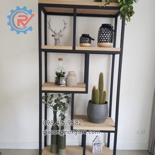 Gia công kệ trang trí theo yêu cầu 