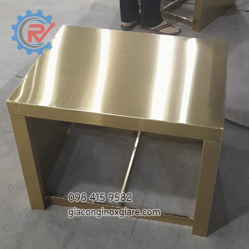 Gia công inox mạ PVD vàng theo yêu cầu 