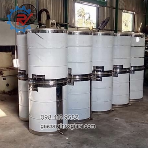 Gia công bồn chứa inox số lượng lớn 