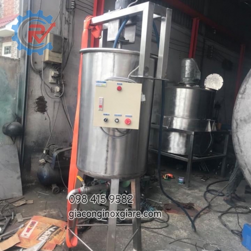 Gia công bồn khuấy công nghiệp 