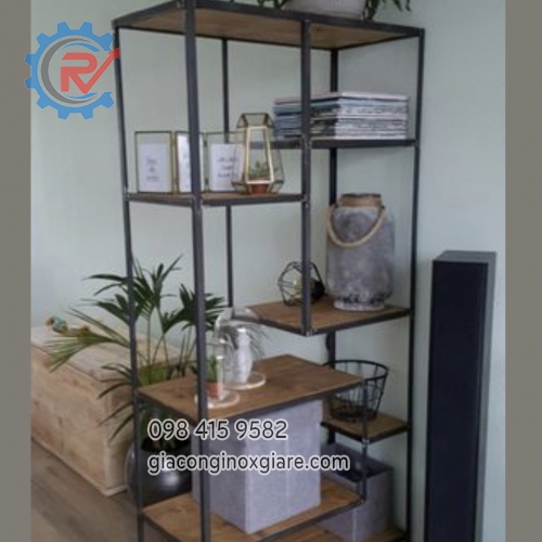 Gia công kệ trang trí theo yêu cầu 