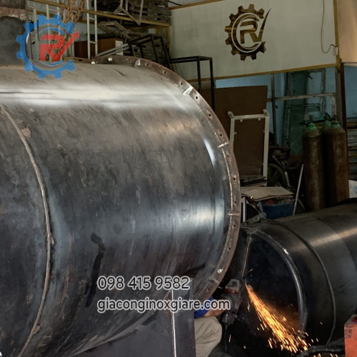 Gia công chế tạo bồn công nghiệp theo yêu cầu 