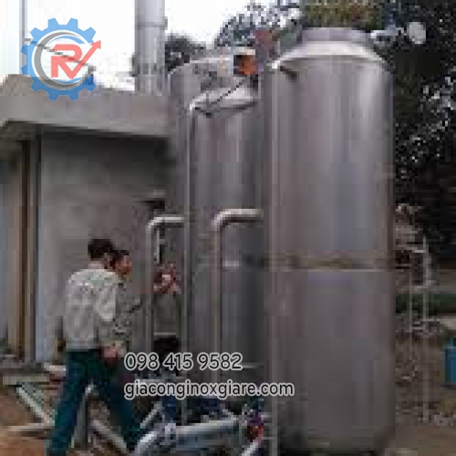 Nhận gia công lắp đặt bồn lọc nước theo kích thước yêu cầu 