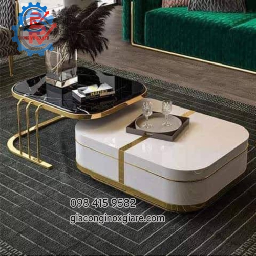 Bàn mạ vàng cao cấp