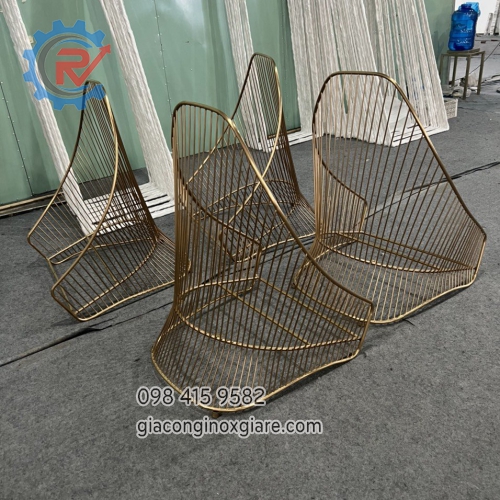 Chân ghế mạ vàng cao cấp 