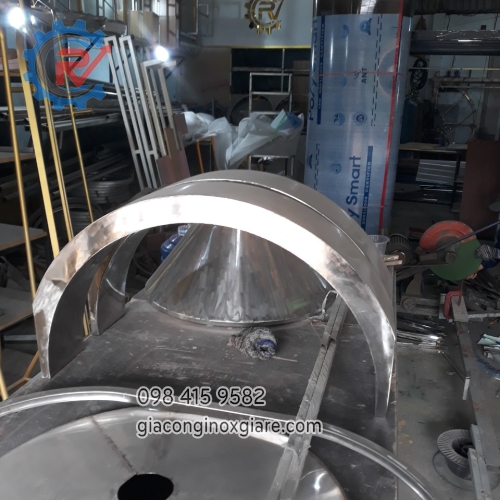Đơn vị chuyên gia công sản xuất inox theo yêu cầu 
