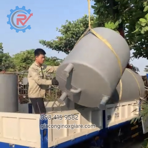 Gia công bồn công nghiệp tại xưởng giá tốt 