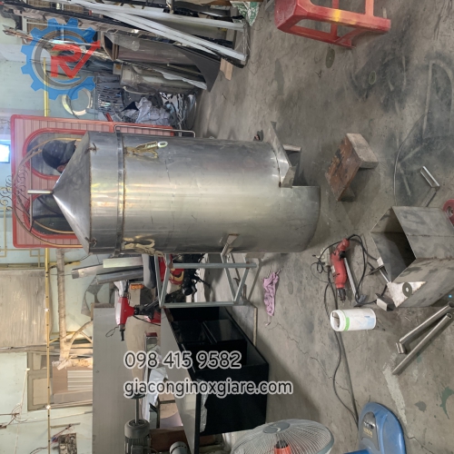 Gia công sản xuất bồn công nghiệp theo yêu cầu 