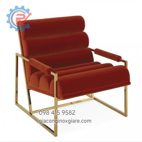 Nhận sản xuất khung ghế  Inox mạ PVD trong barbershop, tiệm nail, spa...
