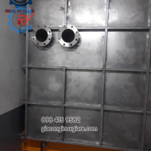 Bồn chứa nước thải công nghiệp inox theo yêu cầu 