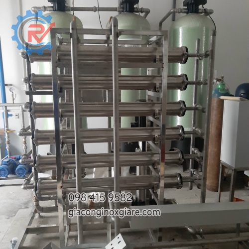 Nhận gia công chế tạo và lắp đặt hệ thống lọc nước RO công nghiệp 