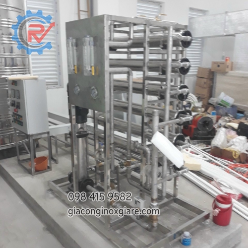 Nhận gia công chế tạo và lắp đặt hệ thống lọc nước RO công nghiệp 