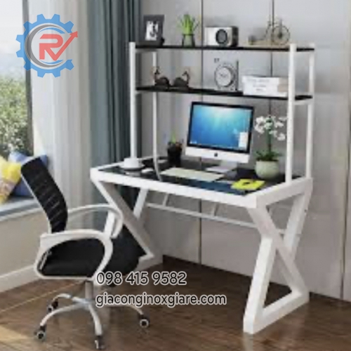 Bàn liền kệ chữ X