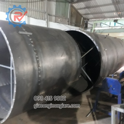 Nhận gia công bồn sắt công nghiệp theo kích thước yêu cầu 