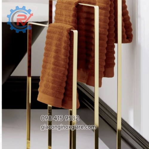 Giá treo khăn mạ vàng 