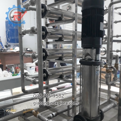 Nhận gia công chế tạo và lắp đặt hệ thống lọc nước RO công nghiệp 