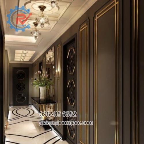 Nhận gia công inox mạ vàng PVD theo yêu cầu 