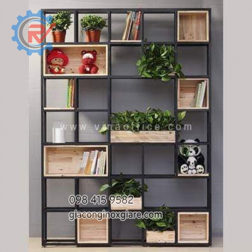 Gia công kệ trang trí theo yêu cầu 