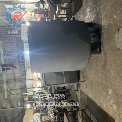 Gia công bồn tại xưởng cơ khí Phong Vũ 