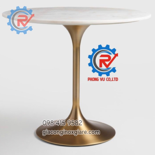 Bàn tab phòng ngủ mạ PVD cao cấp 