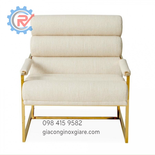 Nhận sản xuất khung ghế  Inox mạ PVD trong barbershop, tiệm nail, spa...