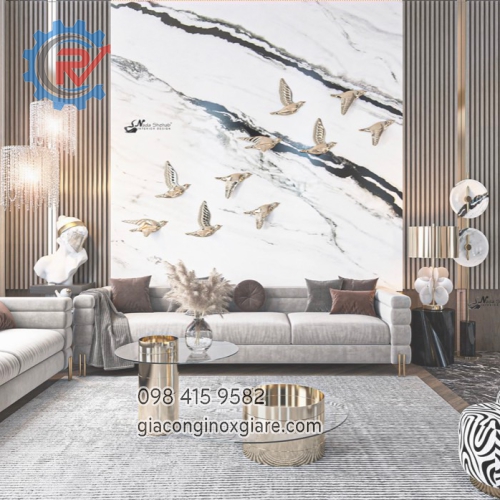 Đơn vị chuyên gia công sản xuất nội thất inox mạ PVD 