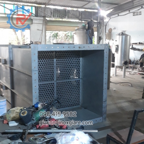 Nhận gia công chế tạo bồn công nghiệp theo chi tiết yêu cầu bản vẽ