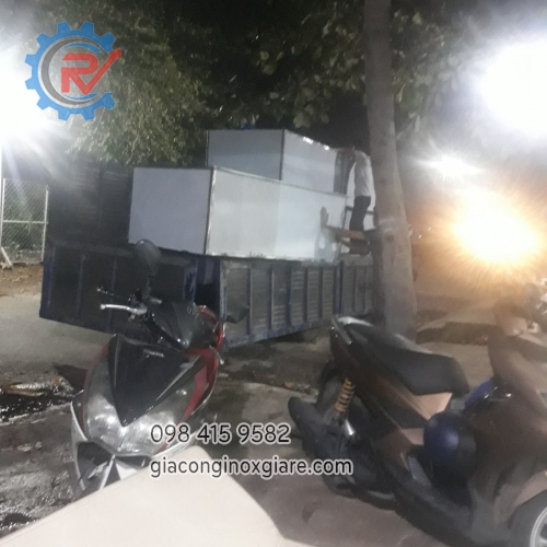 Gia công bồn inox công nghiệp chất lượng, giá tốt 