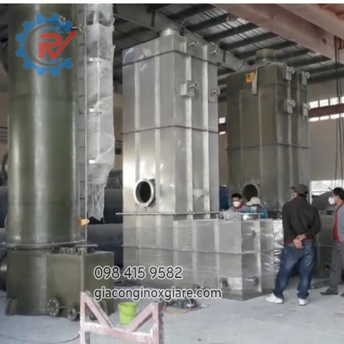 Tháp xử lý khí thải công nghiệp 