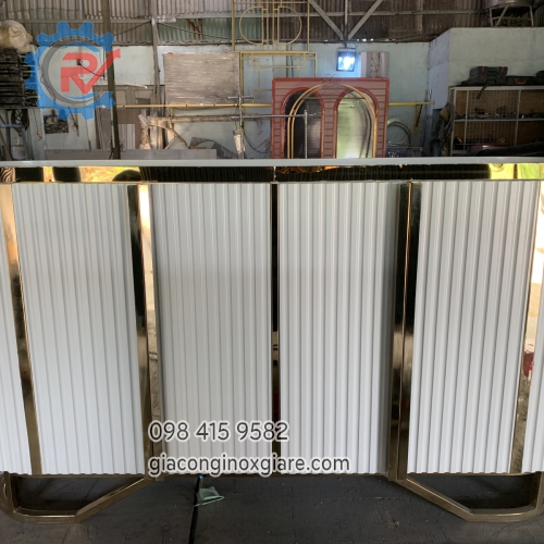 Nhận gia công sản xuất tủ console trang trí theo yêu cầu 