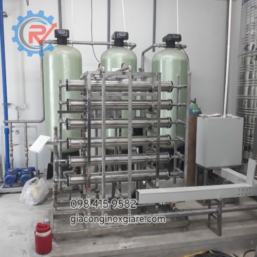 Nhận gia công chế tạo và lắp đặt hệ thống lọc nước RO công nghiệp 