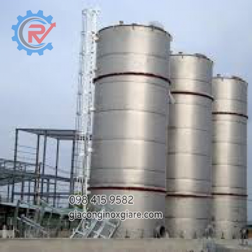 Nhận gia công chế tạo hệ thống bồn công nghiệp theo yêu cầu.