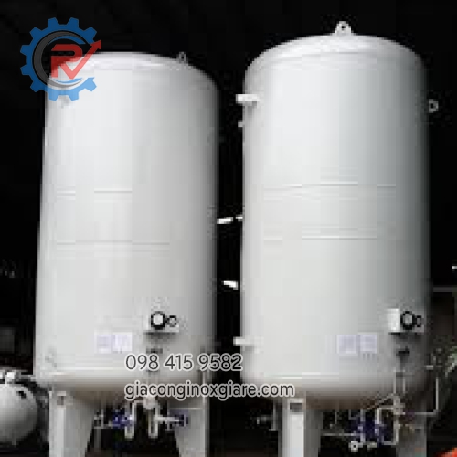 Bồn công nghiệp dạng trụ đứng 