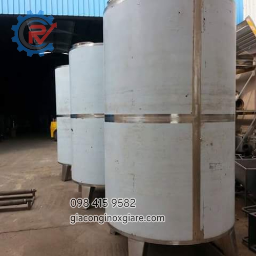 gia công tại xưởng bồn chứa công nghiệp inox