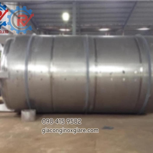 Bồn inox công nghiệp theo yêu cầu tại Gò Vấp 
