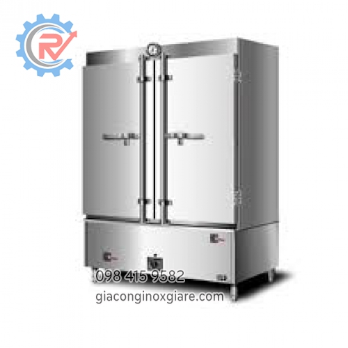 Gia công tủ hấp công nghiệp 2 cánh