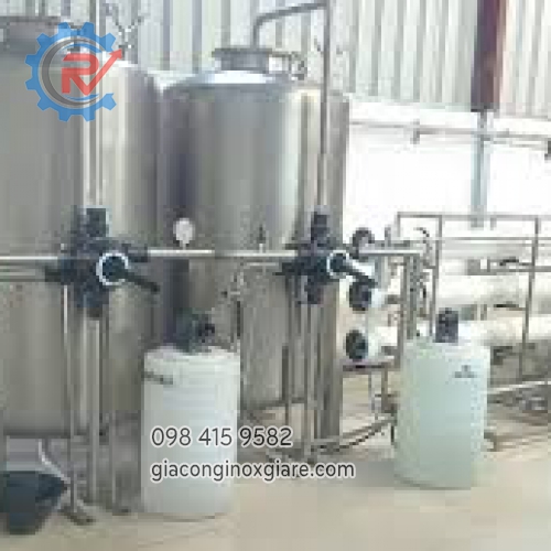 Hệ thống bồn lọc công nghiệp bằng inox 