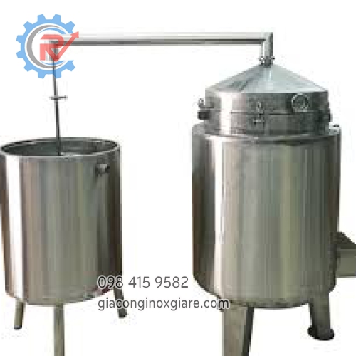 Nồi chưng cất tinh dầu tiwj động inox 304